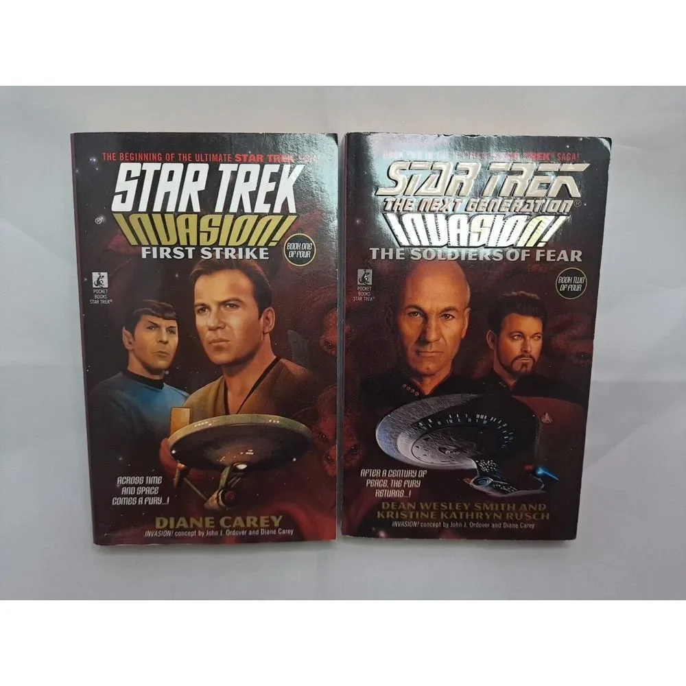 Star Trek-‎ Invasion Series Books 1&2/ Pocket Books /1996